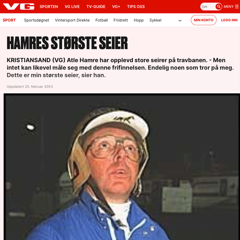 Atle Hamres største seier. Advokat Danielsen & Co. Per Danielsen. Advokat i Oslo.