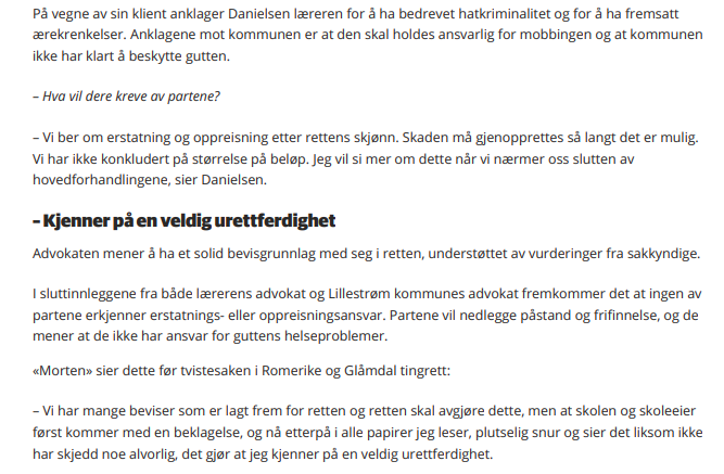 Advokat i Oslo. Alle advokattjenester. Finansforbrytelser advokat, id tyveri advokat, ærekrenkelse advokat|Erstatningsrett: Rekorderstatning – privatperson dømt til å betale 200 000 i oppreisning til privatperson for ærekrenkelse (RB)