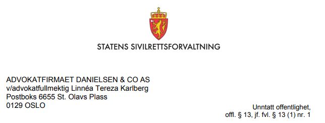 Erstatning for urettmessig straffeforfølgelse - Linnéa Karlberg.