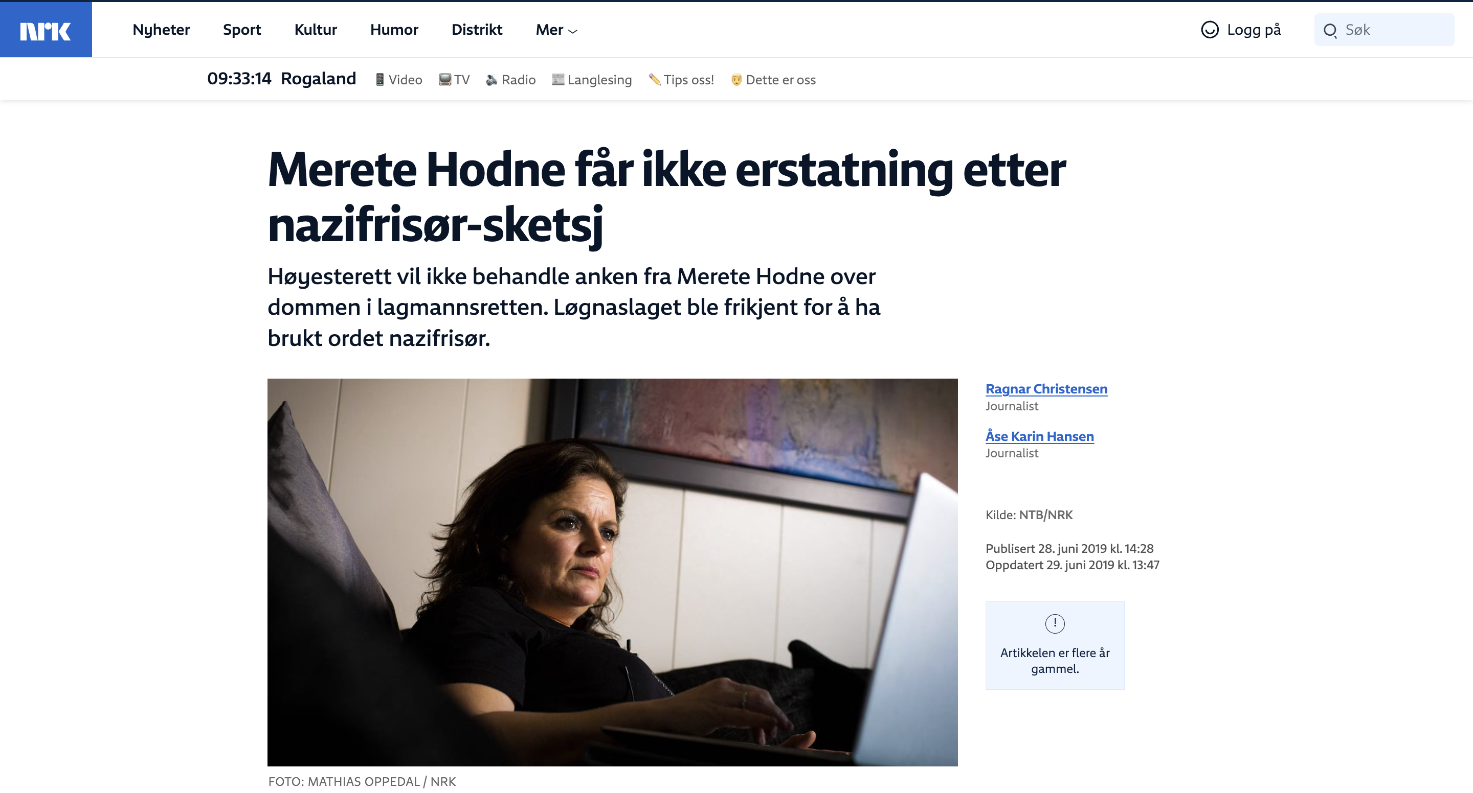 Advokat i Oslo. Alle advokattjenester. Finansforbrytelser advokat, id tyveri advokat, ærekrenkelse advokat | Ærekrenkelse: Ingen erstatning etter nazifrisør sketsj